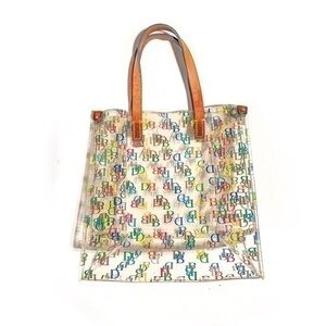Vintage Summer Dooney Bourke Mini Tote